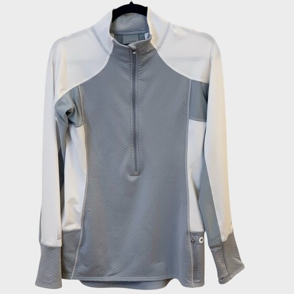 Athleta Heat Zone ½  Zip Pullover Top Running Wild 2.0 Activewear Jacket- M New - Picture 2 of 12